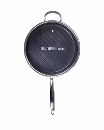 Traktörpanna med glaslock