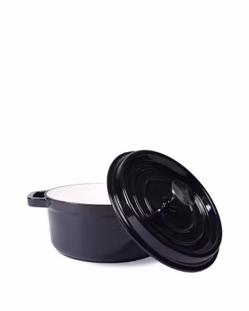 Gjutjärnsgryta - Svart
