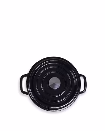 Gjutjärnsgryta - Svart