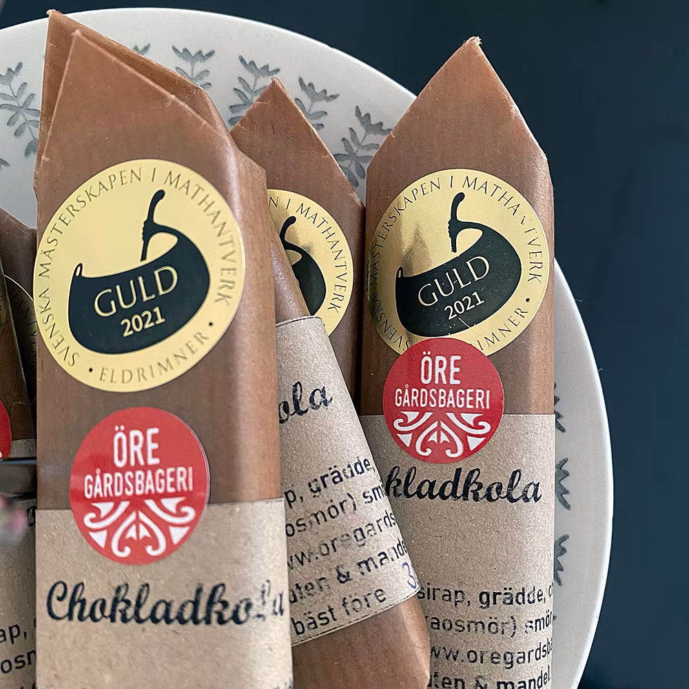 Chokladkola från Öre gårdsbageri