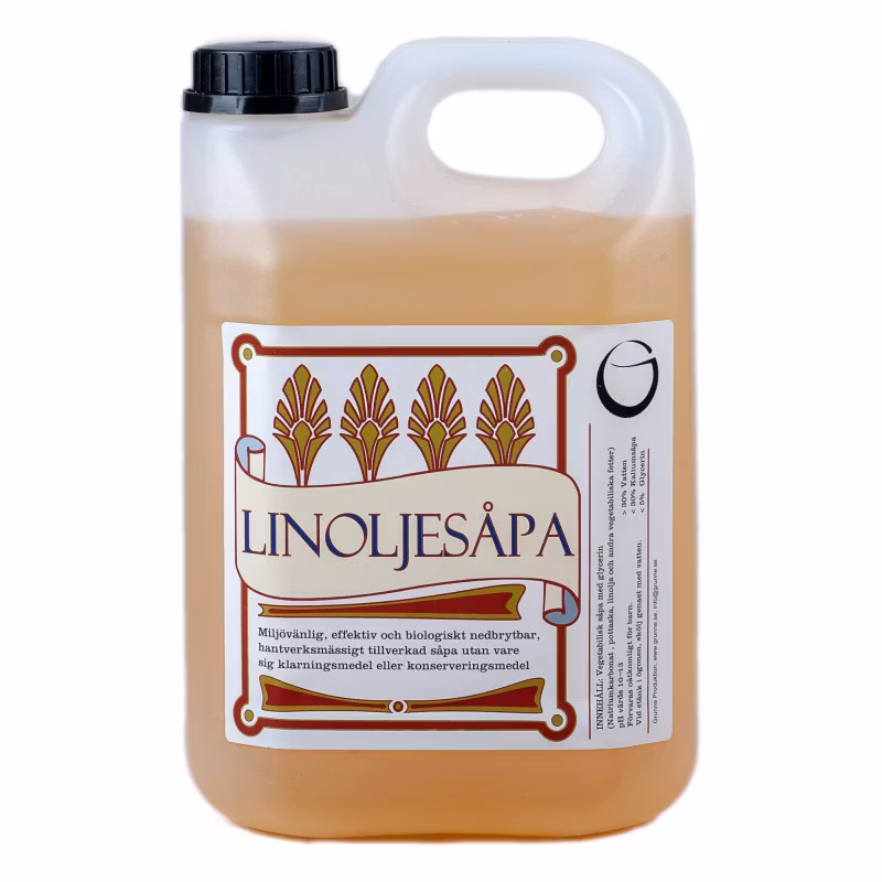Linoljesåpa original 2,5 liter, Grunne