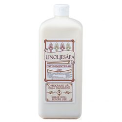 Linoljesåpa vitpigmenterad 1 liter, Grunne