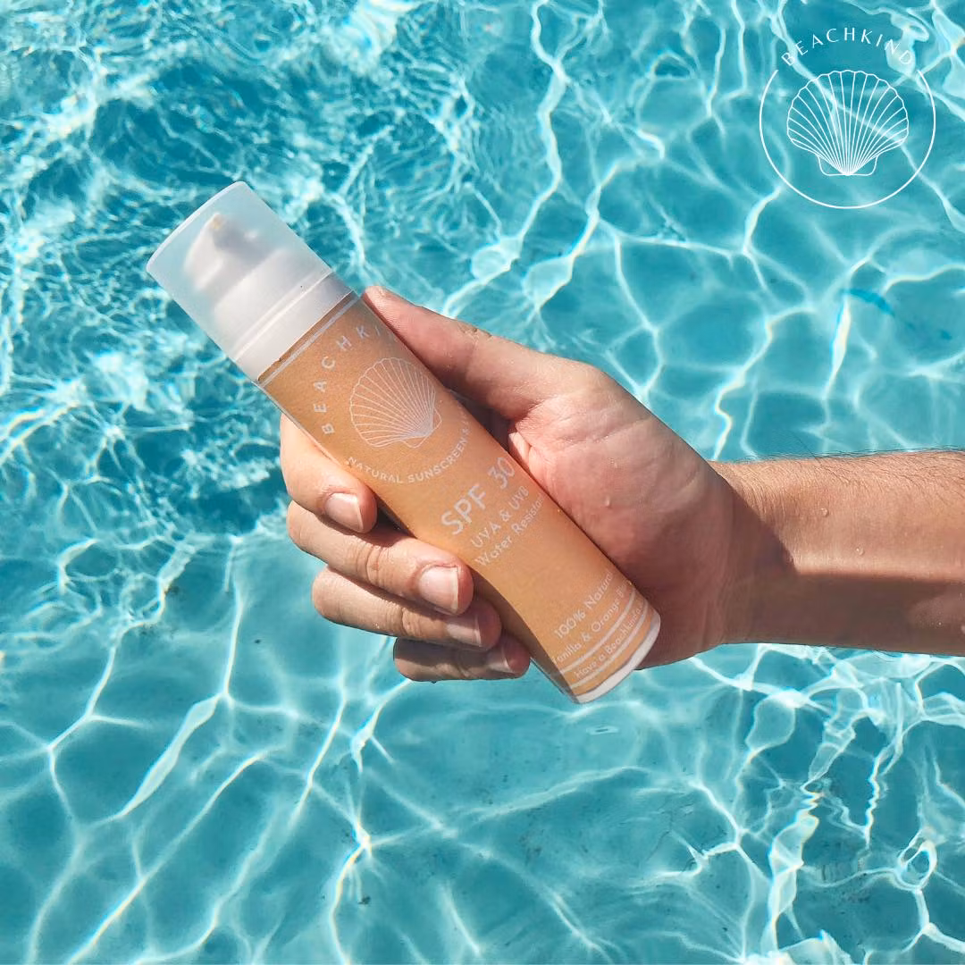 Beachkind Natural Sunscreen SPF 30, 50 ml/100 ml