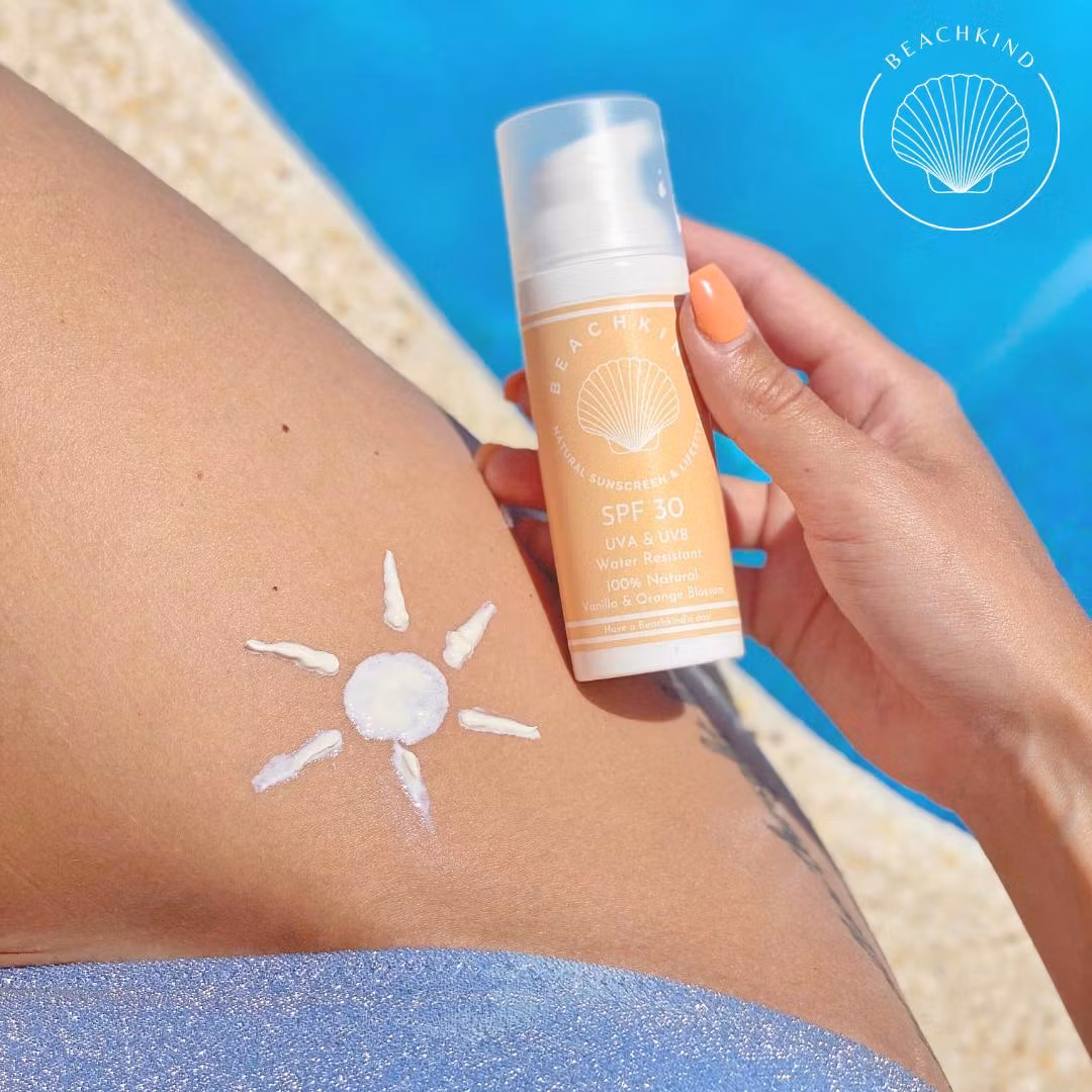 Beachkind Natural Sunscreen SPF 30, 50 ml/100 ml