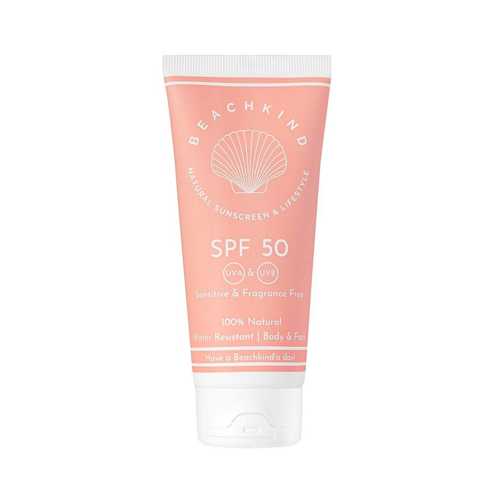 Beachkind Natural Sunscreen Sensitive SPF 50, 100 ml