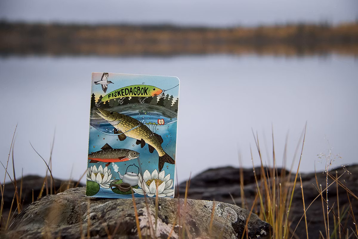 Anteckningsbok Fiskedagbok A5 från Eplaros