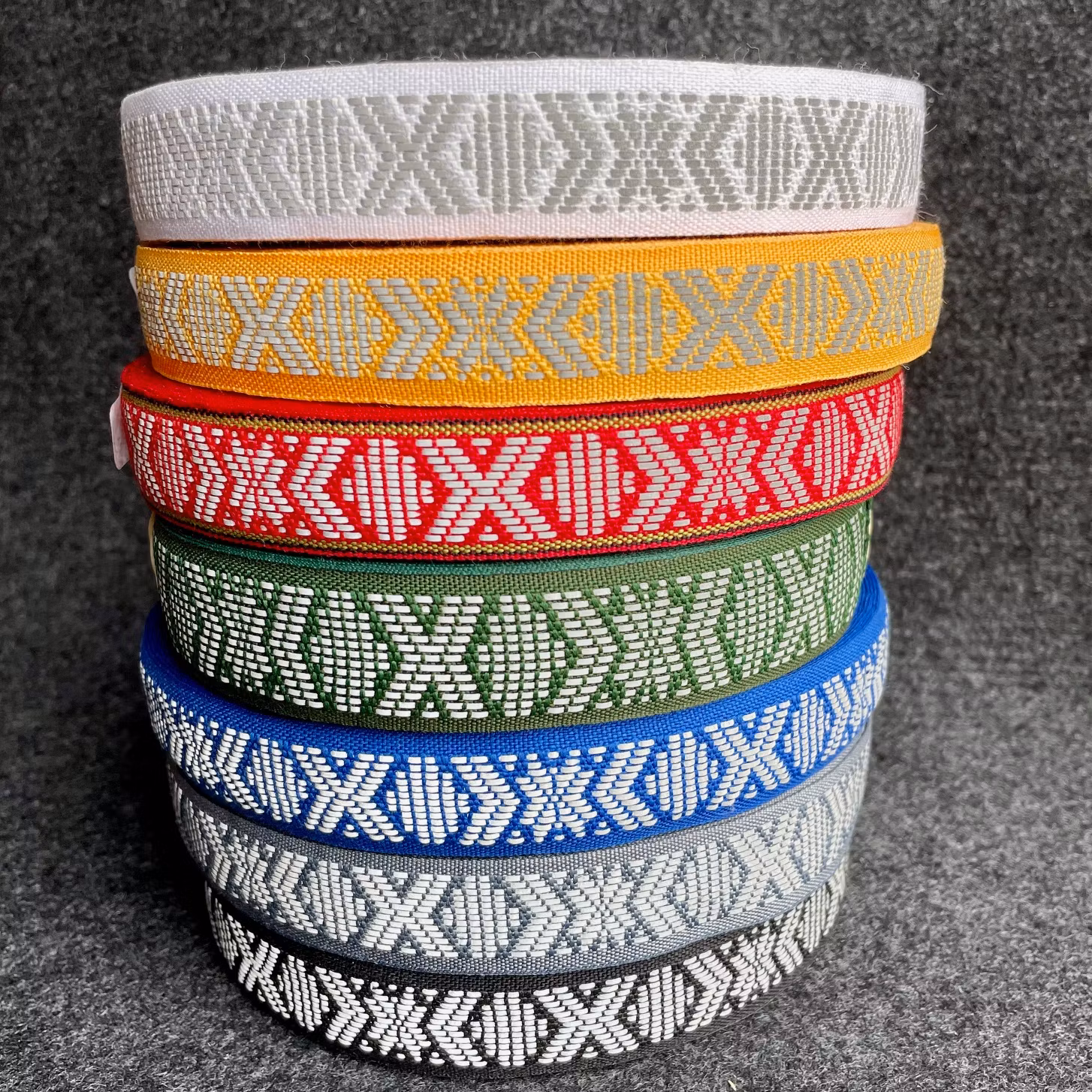 Halsband Classic i ull med reflexband