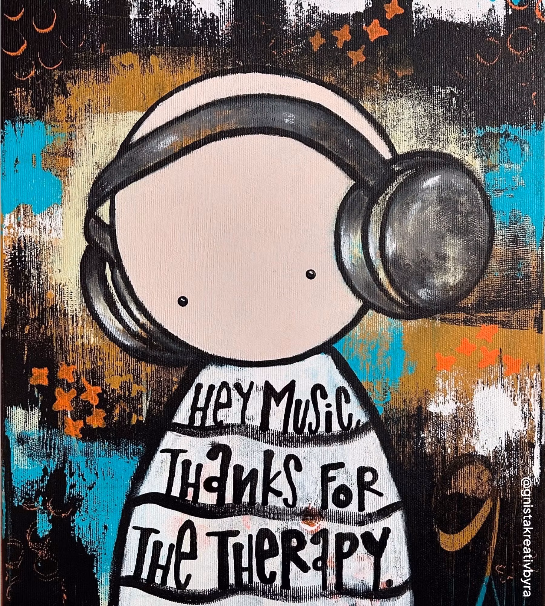 Disktrasa med konsttryck – Hey Music