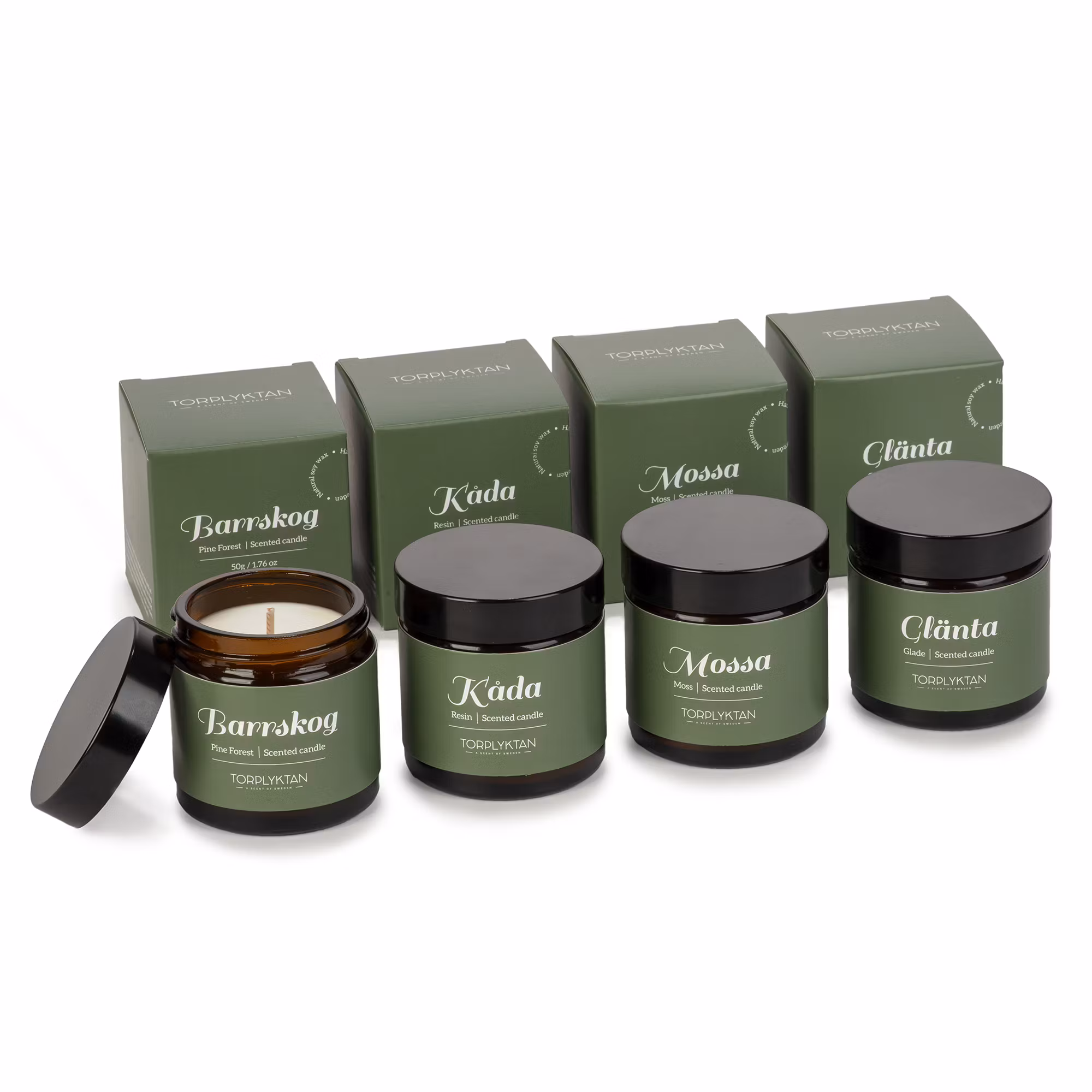 Doftljus Northern Woods 4-pack