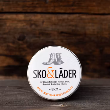 Ekologisk lädersmorning »Sko & läder«