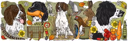 Emaljmugg engelsk springer spaniel – 30 cl