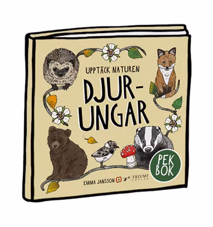 Pekbok Upptäck naturen djurungar av Eplaros