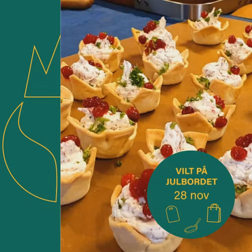 🦌✨ Vilt på julbordet 28 november!✨🦌