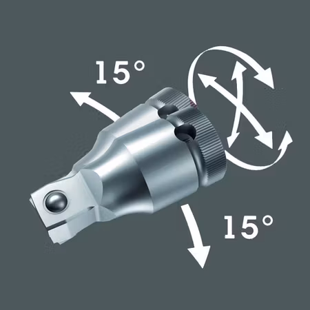 WERA 8794 C Zyklop Wera wobble förlängare 1/2''x52.0