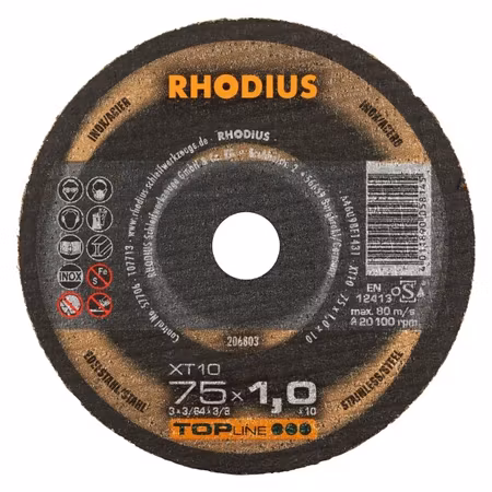 RHODIUS XT10 Mini 75x1,0x10,0 (50 stk förp)