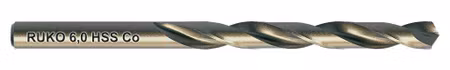 RUKO Spiralborr DIN 338 Typ VA, HSSE-Co 5 - 13,0 mm