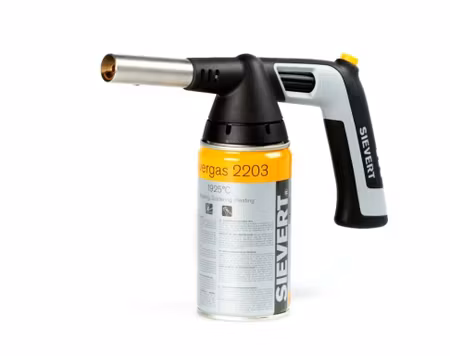 SIEVERT Handyjet blåslampa med Piezotändning, komplett inklusive 1st gas 2203