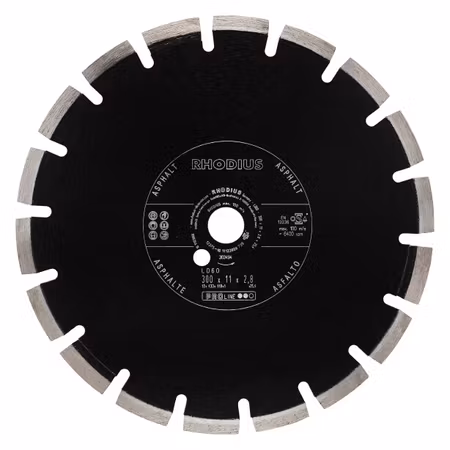 RHODIUS Diamantklinga LD60 300x10x3,2x25,4