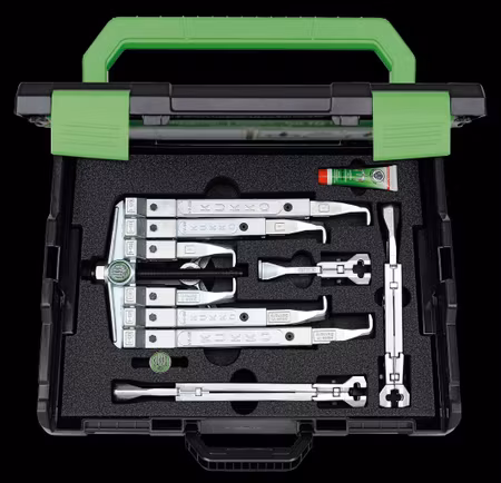 KUKKO Sets of universal  2- and 3-arm pullers