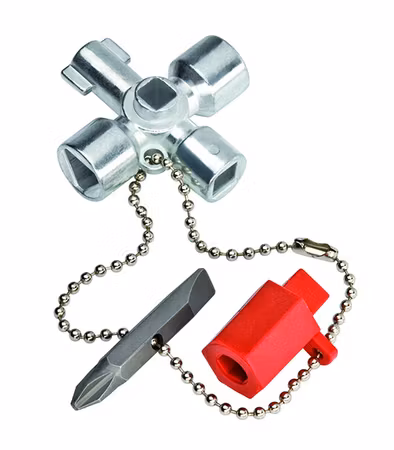 KNIPEX Apparatskåpsnyckel 44mm