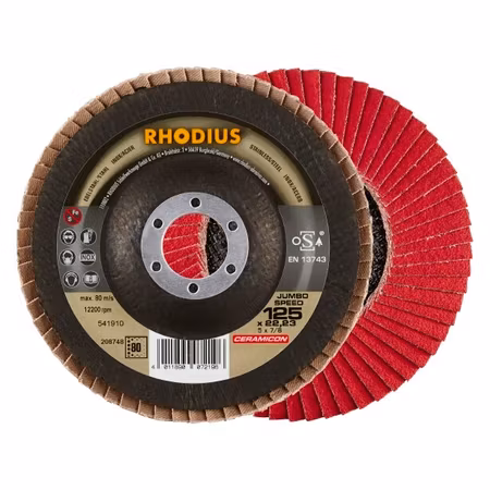 RHODIUS CERAMICON Jumbo Speed K80 125mm 10/förp