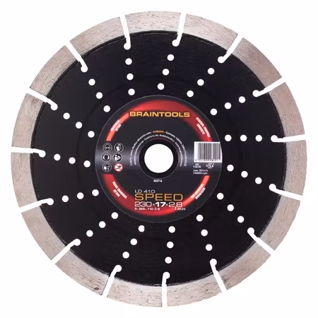 RHODIUS Diamantklinga LD410 Speed 230x17x2,8x22,23