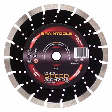 RHODIUS Diamantklinga LD410 Speed 300x17x2,8x25,4