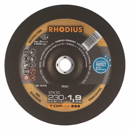 RHODIUS XKT10 Kapskiva 230x1,9x22,23 (25 förp)