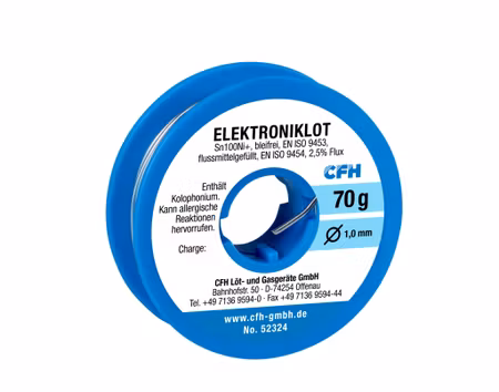 CFH Electronic solder EL 322 lead-free 200g