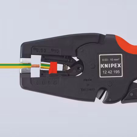 KNIPEX Självinst.avisoleringstång  195mm