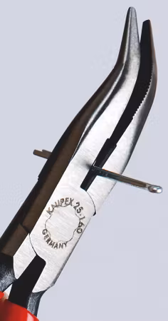 KNIPEX Flacktång vinkl, skär 160mm
