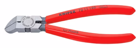 KNIPEX Sidavbitare för plast 45°