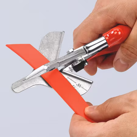 KNIPEX Geringssax för plast- och gummiprofiler 215 mm