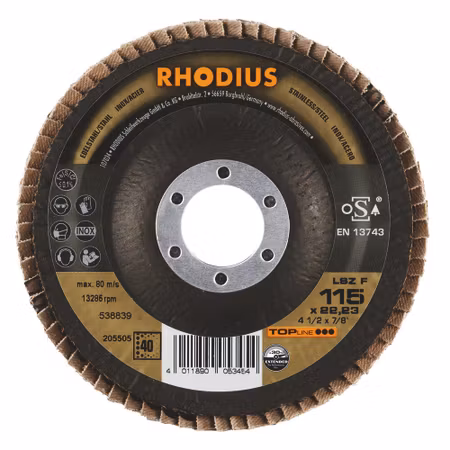 RHODIUS LSZF 115x22,23 K60 (10 förp)