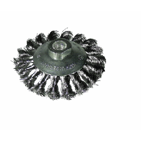 RHODIUS Axialborste kupad 115x15x22xM14 INOX