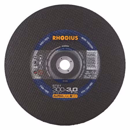 RHODIUS ST21 Kapskiva 300x3,0x25,4 (10 förp)