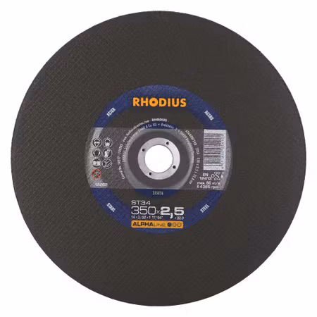 RHODIUS ST34 Kapskiva 350x2,5x32,0 (10 förp)
