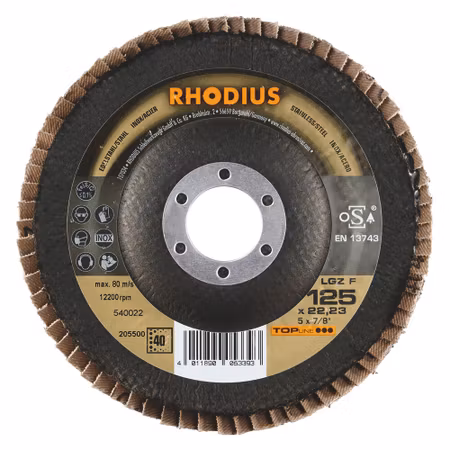 RHODIUS LGZF 125x22,23 K60 (10 förp)