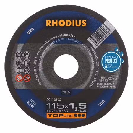 RHODIU SXT20 Kapskiva 115x1,5 x22,23 (50 förp)