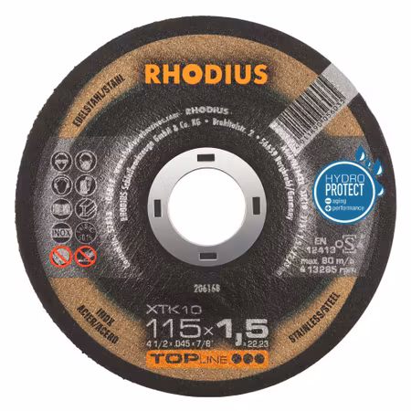 RHODIUS XKT10 Kapskiva 115x1,5x22,23 (50 förp)
