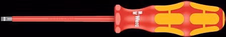 WERA 160i 1,2 x 6,5 x 150 mm VDE Insulated screwdriver for slotted screws 1.2x6.5x150