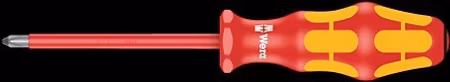 WERA 165i PZ 3 x 150 mm VDE Insulated screwdriver for Pozidriv screws PZ 3x150