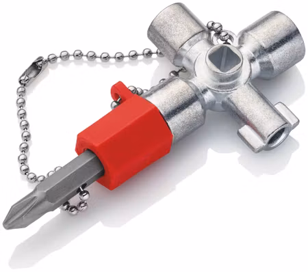 KNIPEX Apparatskåpsnyckel 76mm