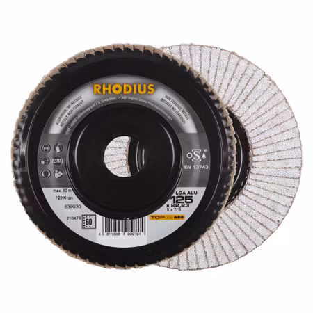RHODIUS LGA Alu 125mm K40 (10st/frp)