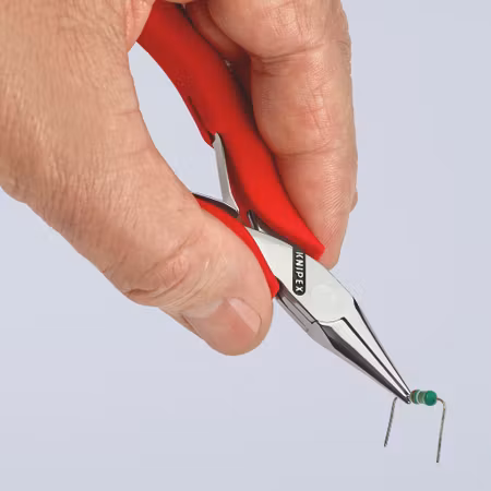 KNIPEX Elektronikgriptång rund käft 115 mm