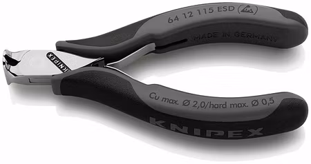 KNIPEX Ändavbitare m fjäder 115 mm