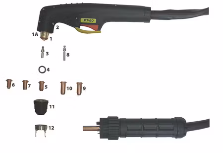 JASIC Gasfördelare PC7002(JP-45PWV) (10 stk förp)
