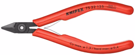 KNIPEX Elektroniksidavbitare Med plastöverdrag
