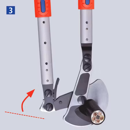 KNIPEX Kabelsax