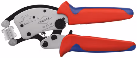 KNIPEX Twistor®16 Självinställande presstång för ändhylso